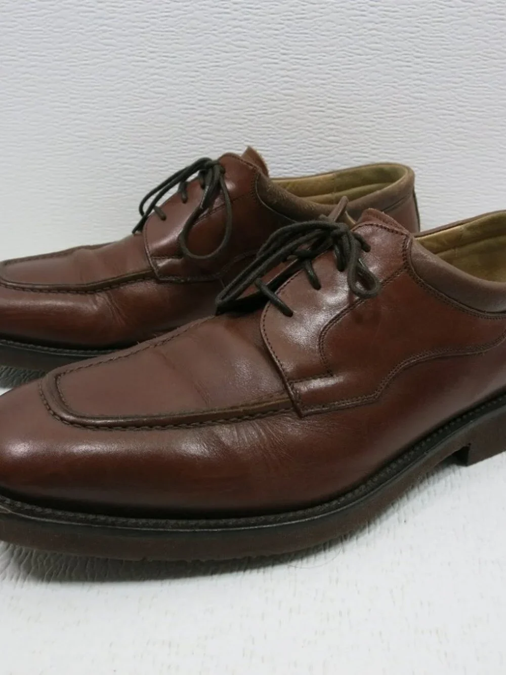Johnston & Murphy Cellini Oil Tanned Leather Men's Dress Footwear Shoes Sz 9.5 M